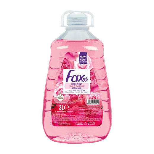 Fax Gül & Şakayık Sıvı Sabun 3 Lt